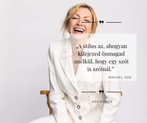 Stílusos nő fehér zakóban